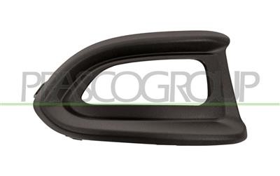 Grille droite grainée avec antibrouillard pour Fiat 500X City Look