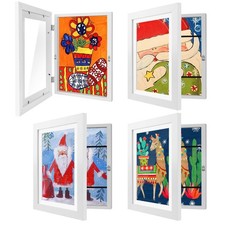 4 Pack Kids Artwork Frames Changeable 8.5 x 11 Inch Children Art Projects Kid...