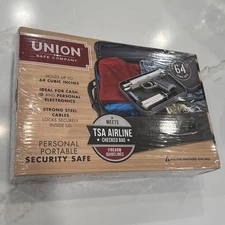 Union Safe Co. STEEL Personal Portable Security Hand Gun Safe New Sealed