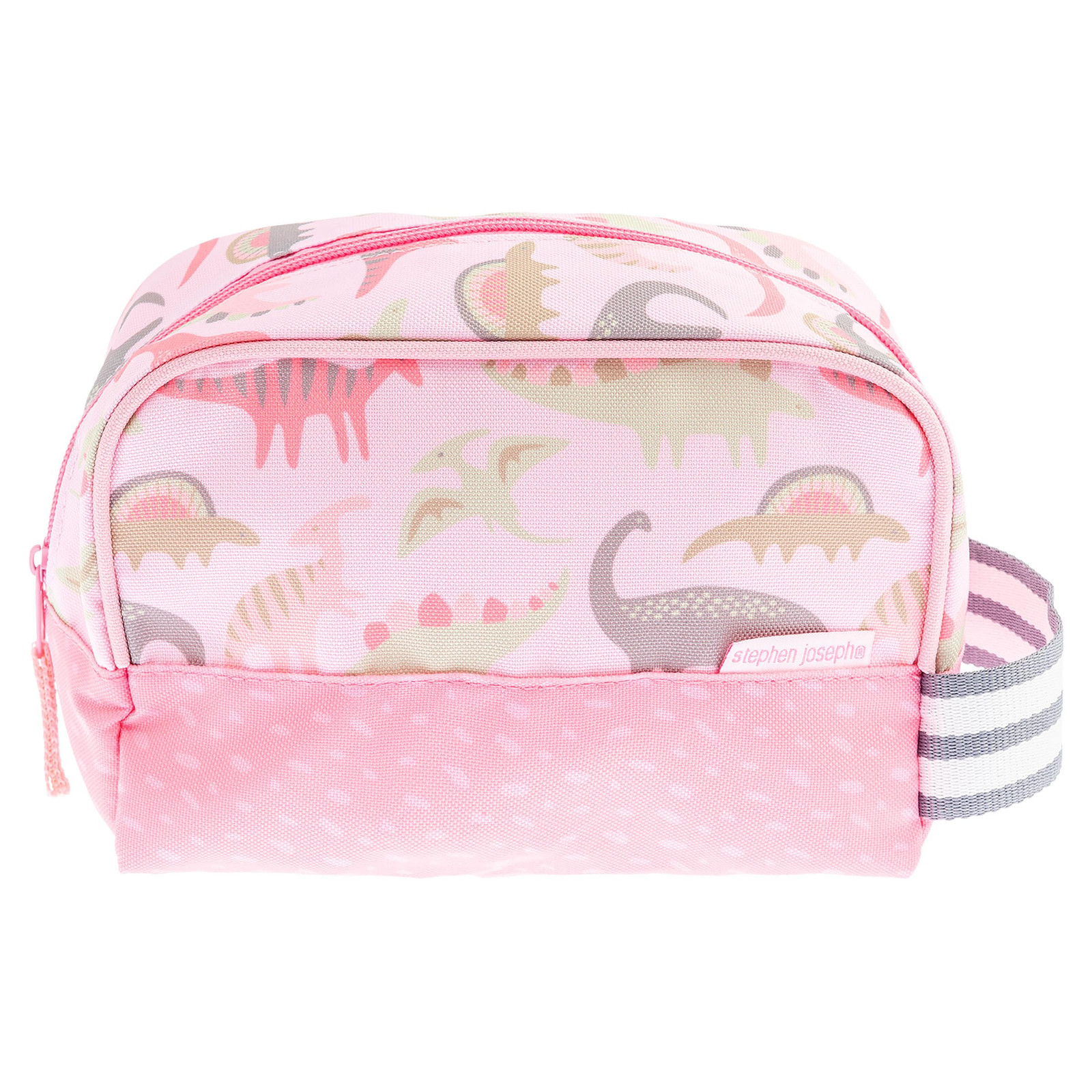 ' Toiletry Bag, Pink Dino-image