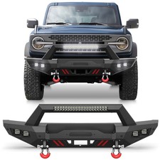 For Ford Bronco 2021-2025 2024 Off-road Full Width Front Bumper Wd-ring Mounts For Ford Bronco 2021-2025 2024 Off-road Full Width Front Bumper Wd-ring Mounts