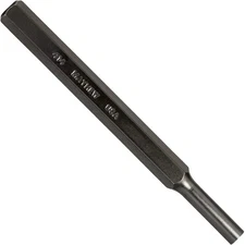 Mayhew 21104 Pin Punch, 5/16", 6" Overall Length, Black Oxide Finish