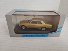 1/43 Mercedes Benz 230Ce Coupe W123 Gold Diecast Car 