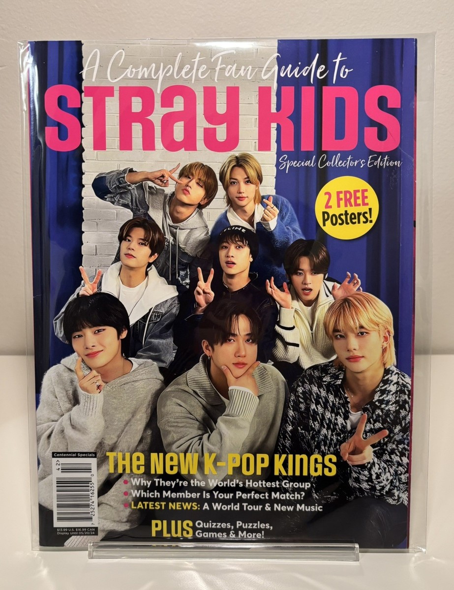Stray Kids NYLON JAPAN March 2023 Issue Magazine w/ Photo Card