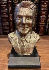 PRESIDENT RONALD REAGAN 40th President Pewter Bust #40/1000 QCI Brad Lorang 2000