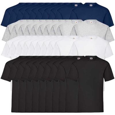 5er/10er T-Shirt Set Fruit of the Loom, Baumwolle, S.M.L,XL,XXL.3XL.4XL.5XL
