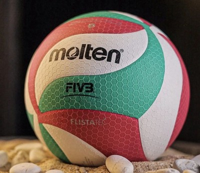 Molten V5M5000 Volleyball, Soft Touch, Indoor/Outdoor PU Microfiber Ball Size 5