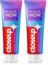 2X Close Up White Now purple color corrector toothpaste for Teeth Whitening