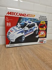 Meccano Junior RC Police Car Voiture De Pollice Radiocomamandée  