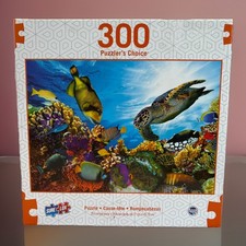 Colorful Coral Reef Puzzler's Choice 300 Piece Jigsaw Puzzle Sure Lox New In Box