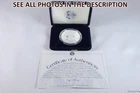 NobleSpirit 2001-W American SILVER Eagle SUPERB GEM Proof Gov't Box+ Papers