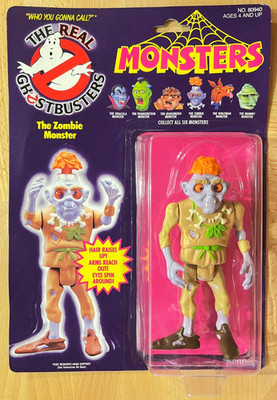 Vintage 1986 The Real Ghostbusters Monsters ZOMBIE Action Figure Kenner SEALED!