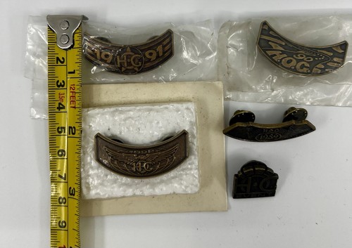 Harley Davidson Lot HOG Owners Group Anstecknadel Mütze Jacke Weste 1989-1992 - Bild 5 von 7