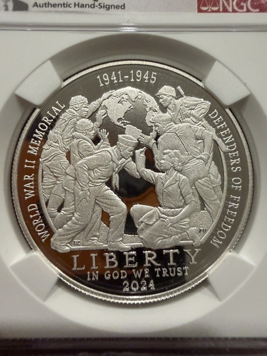 2024 Greatest Generation Commemorative NGC PF70 Ultra Cameo FDOI