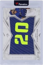 Josh Donaldson Toronto Blue Jays 2018 Topps Diamond Icons #PPR-JD #5/10 Card