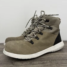 Bogs CYPRESS LACE  Taupe  Women's Composite Safety Toe Work Outdoor Shoes 9 1/2