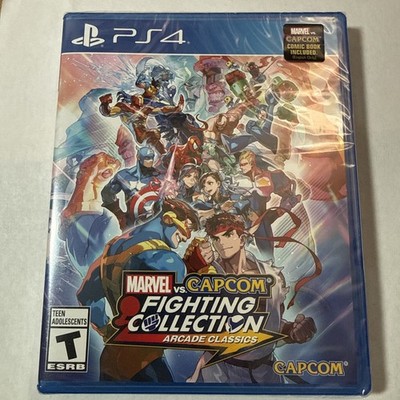 Marvel vs Capcom 2 Fighting Collection Arcade Classics PS4 Playstation 4 New