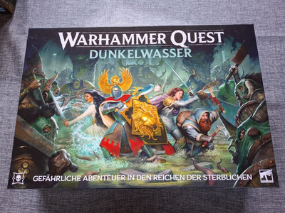Warhammer Quest Darkwater Age of Sigmar Miniaturen-Abenteuerspiel Neu Deutsch