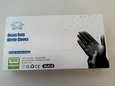 box of Neilsen Heavy Duty Nitrile Gloves