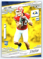2021 Panini Prestige #299 Jake Funk RC - Los Angeles Rams