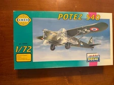 Potez 540, French Bomber (1/72 model kit, Smer 0846)