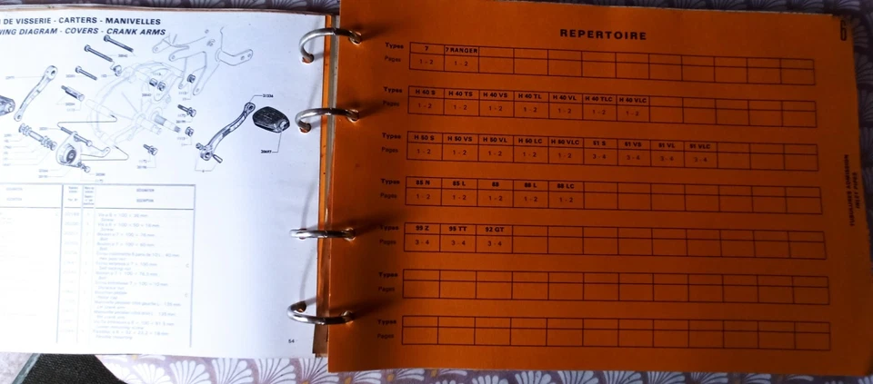 MOTOBECANE documentation pièces de rechange tous modèles - Photo 3/4