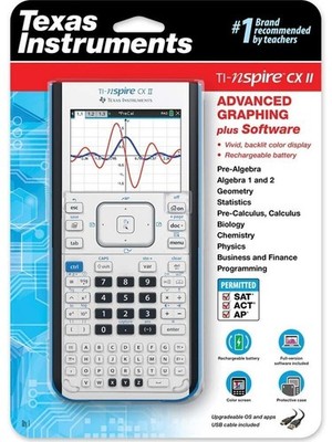 Texas Instruments TI-Nspire CX II Color Graphing Calculator - Open Box Unused