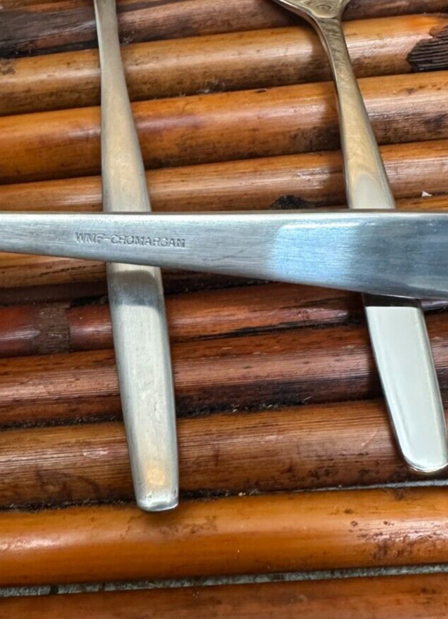 WMF Cromargan * ACTION Satin Stainless Steel Flatware MINT
