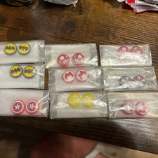 9 Sets Of Unbranded Silicone Caps for the Nintendo Switch