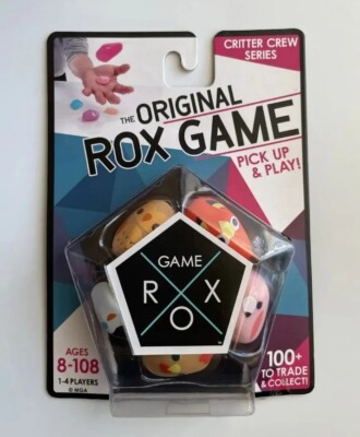 New Sealed! The Original Rox Game - Critter Crew   - Kids Game Stocking Stuffer