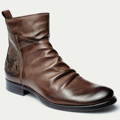 MARKENLOS Herren Chelsea Stiefel Boots Stiefeletten Winterschuhe Freizeitschuhe MB