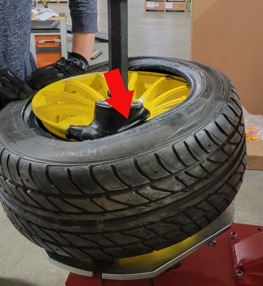 Testa Smontagomme A Forma D'Anatra - Compatibile Con Corghi, Hunter TCX E MTS - Foto 5