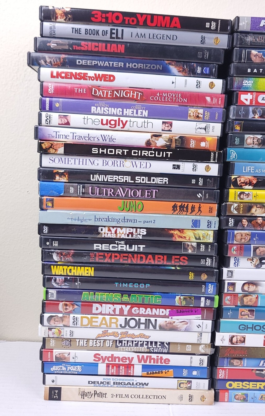 DVD Movies Lot 113 Movies Mixed Genres Multi Movie Packs eBay