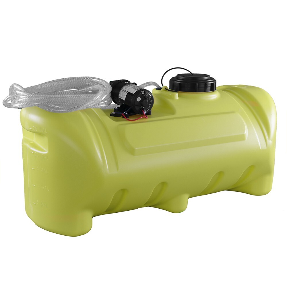 Master MFG 25 Gal Diesel Compatible Brush Pro Spot Sprayer - Flojet 1.6Gpm