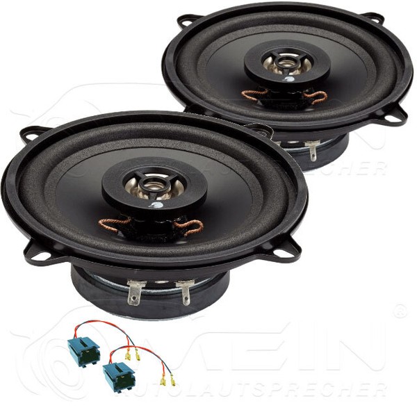 Auto Lautsprecher FüR Citroen ZX 1991-1998 Vorn Heck 2-Wege Koax 80W 130 #Azkx-image