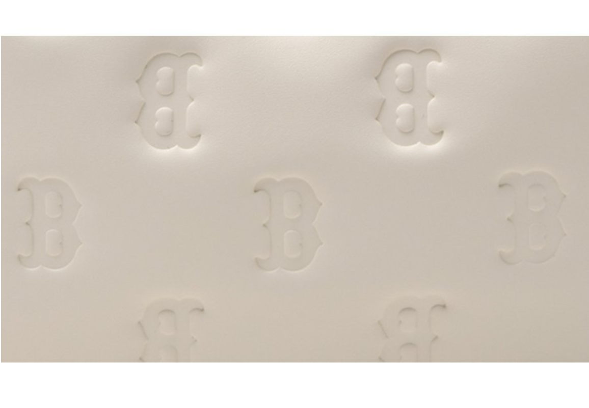 ★MLB Korea★ Classic Monogram Embossed Hobo Bag NY Cream 3A MLB Classic Monogram New Embossed Hobo Bag NY (CREAM