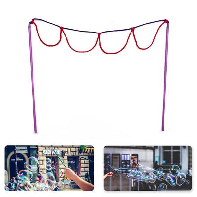 4 Multi-Loop Bubble Wand for Loads of Giant Bubbles Purple 50cm Bubble Brothers