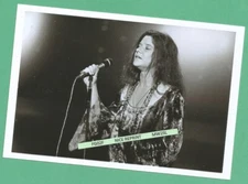 Found 4X6 PHOTO of Rock Star Singer JANIS JOPLIN AKA The Kozmic Blues Pearl Lady