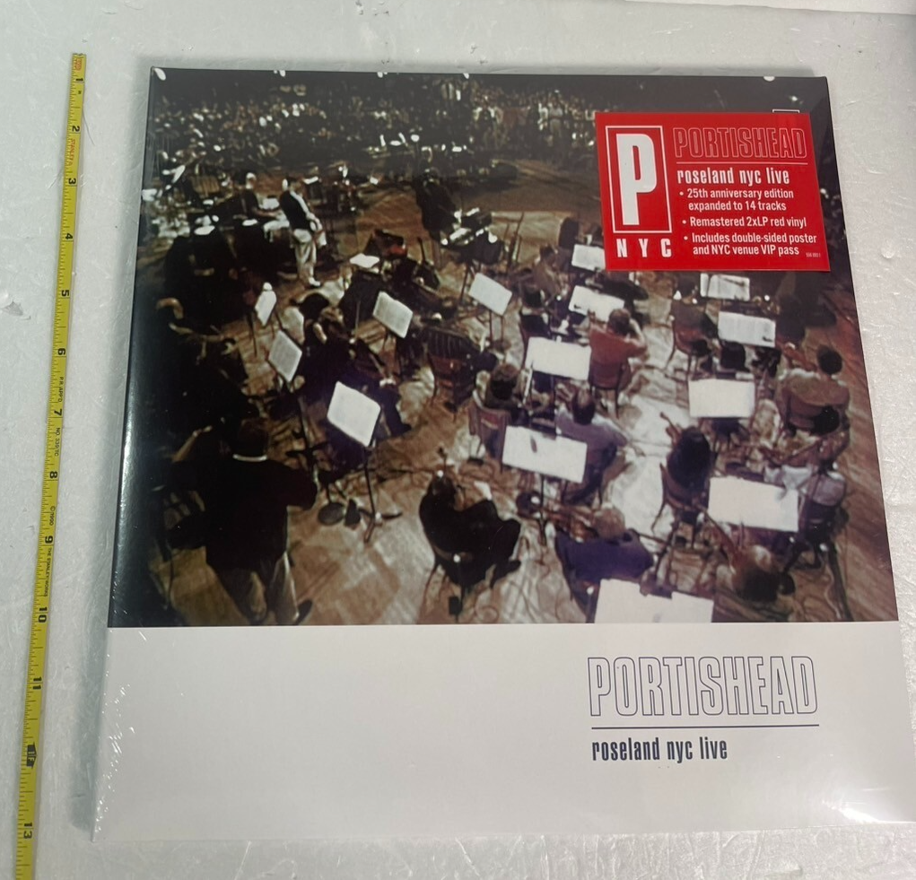 Portishead Roseland Nyc Live 25th Anniversary Edition LP Red Viny
