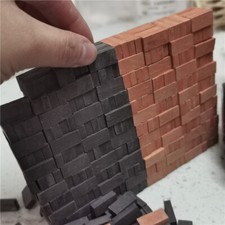 50PCS 1:16 Micro Brick Sand Table Building Model Mini Miniature Scene Landscape