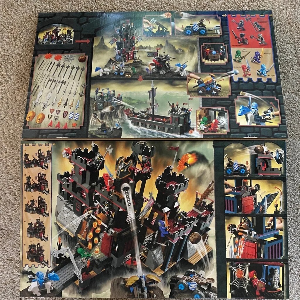 New in Sealed Box LEGO Knights' Kingdom II Vladek's Dark Fortress