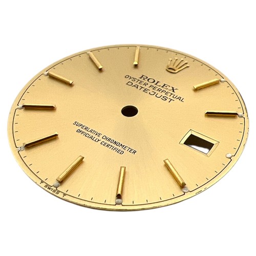 Genuine Rolex Oyster Perpetual Datejust 36mm Dial Champagne Gold 16013 16233 - 第 3/4 張圖片