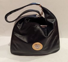 Gianni Versace Borsa a mano in pelle originale, Nera (ii)