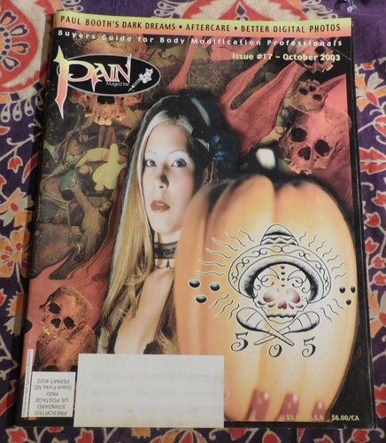 Pain Professional Tattoo Artist Trade Magazine 18 Diff 19 Issues PAIN MAGAZINE - Picture 14 of 19
