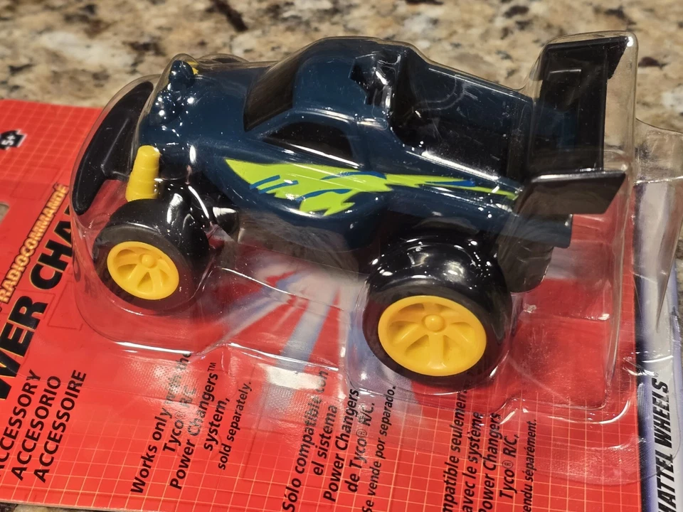 Mattel Tyco RC Power Changers Radio Controlled Accessory GREEN Buggy NEW - Image 2 of 3