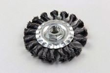 Image of VEWERK 100MM Wire Flat Wheel Brush - Steel Twist Knot – Box Of 4 2129