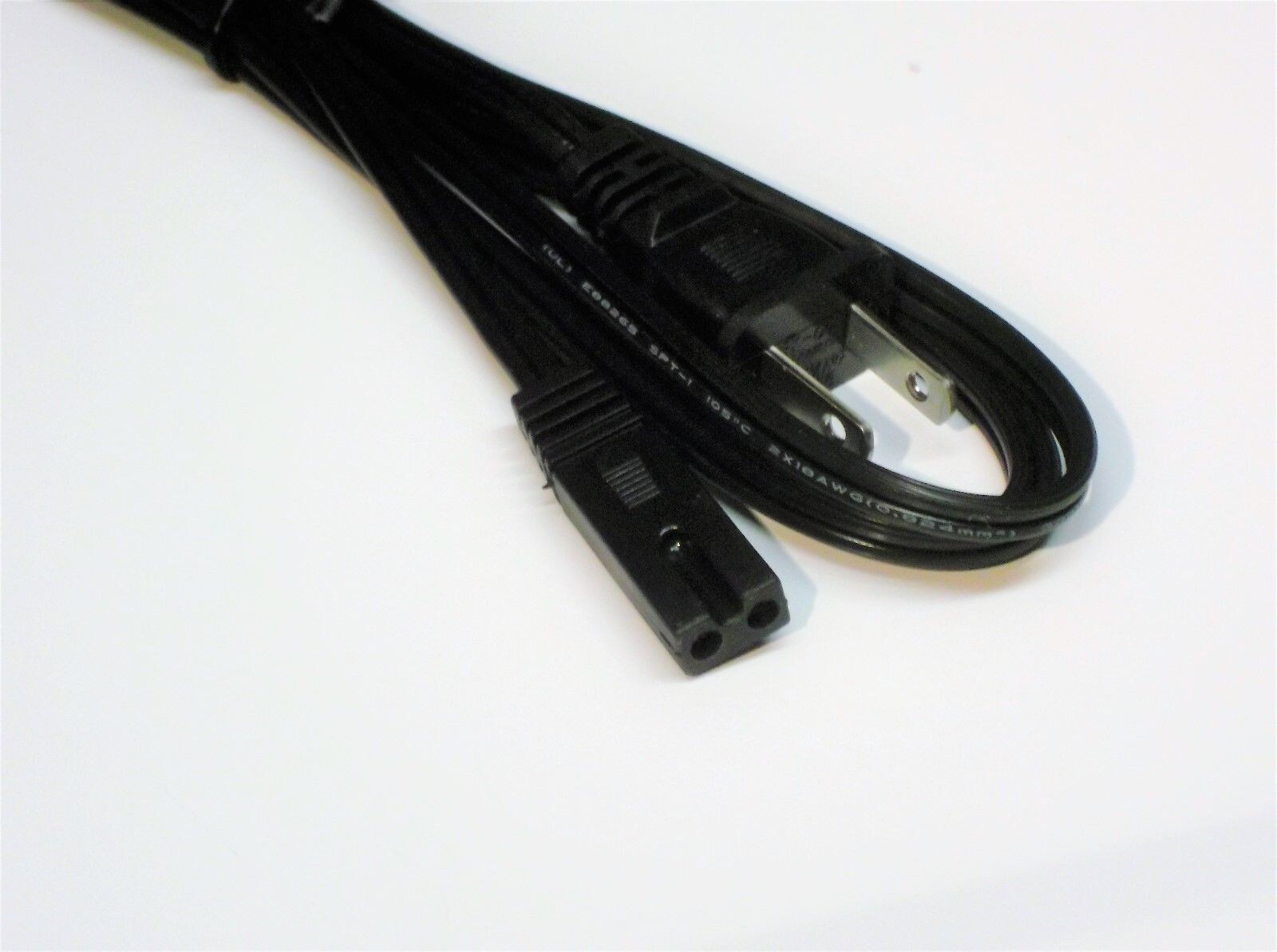 REALISTIC Radio Shack Portable Cassette Tape Recorder Player AC Power Cable Cord