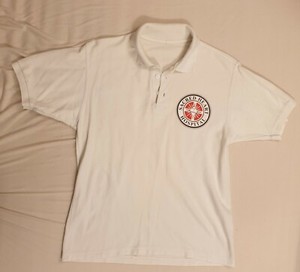 SCRUBS Sacred Heart Hospital Polo Shirt Größe S bis M size Small to Medium Merch