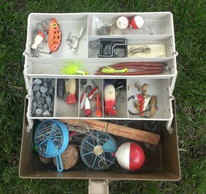 fishing tackle box ebay