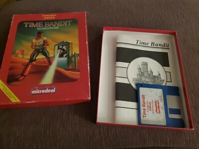Time Bandit Sur Commodore Amiga – 1988 – Jeu Microdeal Vintage – Rare Et Complet